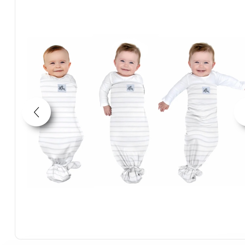 The Ollie Swaddle Striped
